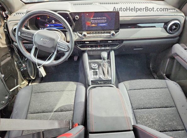 1GCPTDEK0R1302967 2024 CHEVROLET COLORADO Black წინა პანელის ხედი