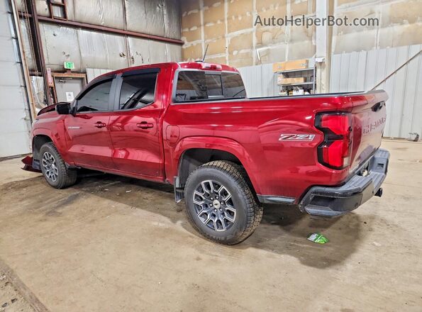 1GCPTDEK4P1139947 2023 CHEVROLET COLORADO Red Rear left