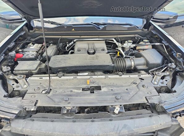 1GCPTDEK4P1176027 2023 CHEVROLET COLORADO Black უკანა სალონის ხედი