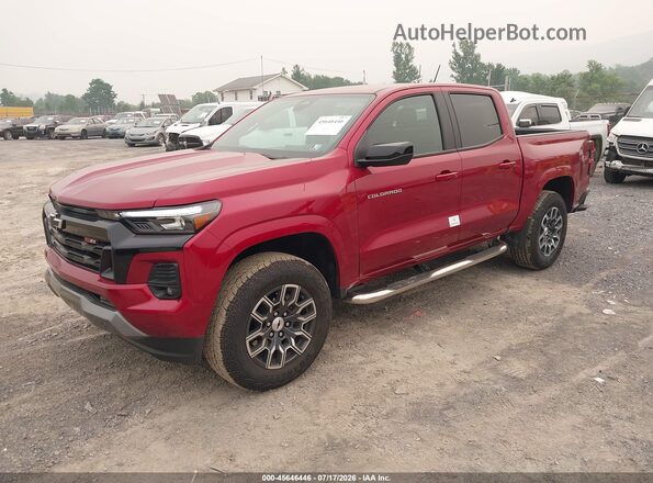 1GCPTDEKXT1122497 2026 CHEVROLET COLORADO Red Vista tres cuartos delantera izquierda