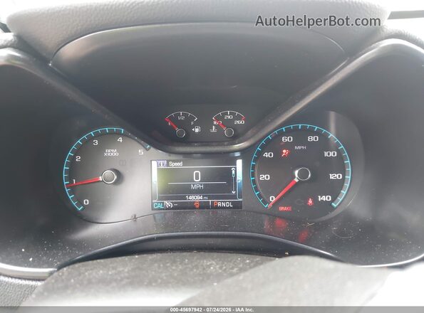 1GCPTEE10J1229438 2018 CHEVROLET COLORADO White უკანა სავარძლების ხედი
