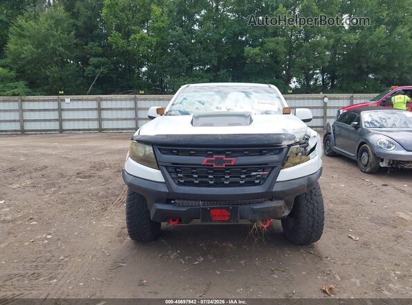 1GCPTEE10J1229438 2018 CHEVROLET COLORADO White უკანა სალონის ხედი