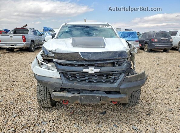 1GCPTEE10K1171266 2019 CHEVROLET COLORADO Белый Вид спереди