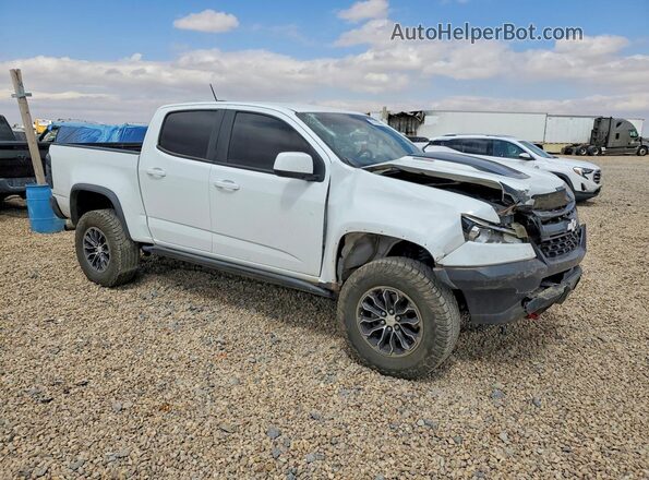 1GCPTEE10K1171266 2019 CHEVROLET COLORADO Белый Передняя правая четверть