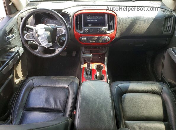 1GCPTEE10K1171266 2019 CHEVROLET COLORADO Белый Вид панели приборов