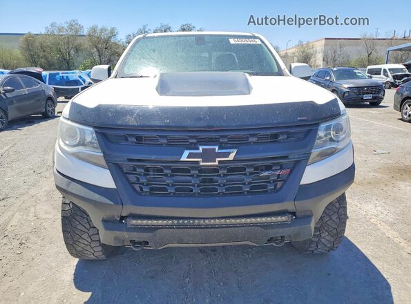 1GCPTEE13J1318372 2018 CHEVROLET COLORADO White Դիմացի տեսք