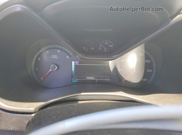 1GCPTEE13J1318372 2018 CHEVROLET COLORADO White Սարքավորումների վահանակի տեսք