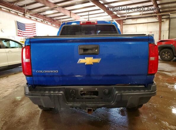 1GCPTEE16J1138982 2018 CHEVROLET COLORADO Blue Rear view