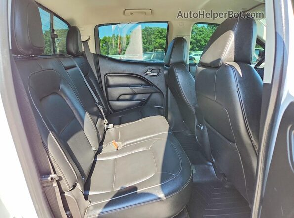 1GCPTEE19H1275389 2017 CHEVROLET COLORADO White Вид задніх сидінь