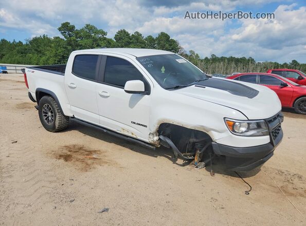 1GCPTEE19J1318425 2018 CHEVROLET COLORADO Белый Передняя правая четверть