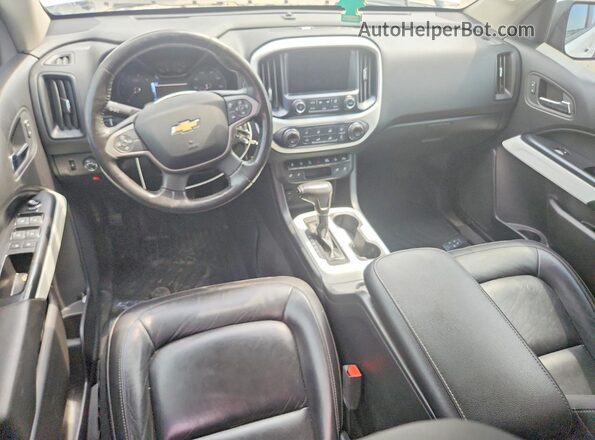 1GCPTEE19J1318425 2018 CHEVROLET COLORADO Белый Вид панели приборов