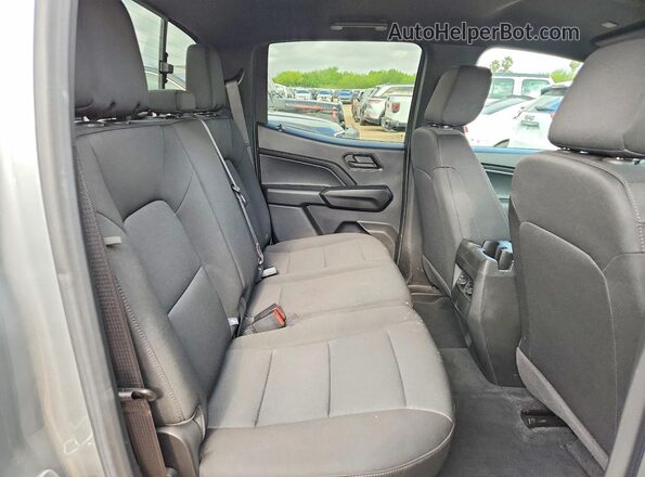 1GCPTEEK0R1227161 2024 CHEVROLET COLORADO Silver უკანა სავარძლების ხედი
