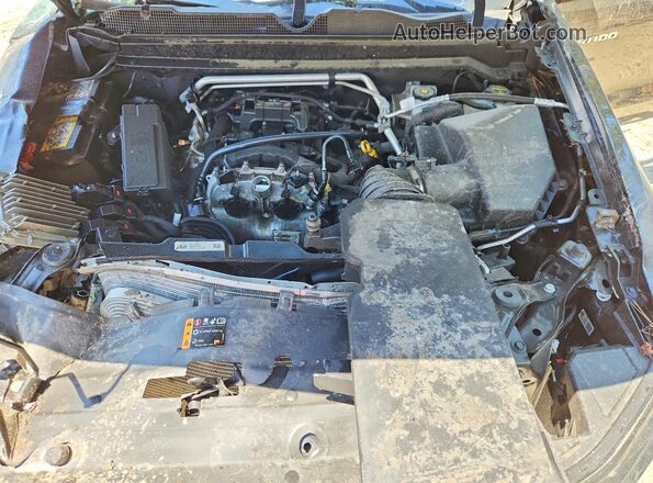 1GCPTEEK1R1284291 2024 CHEVROLET COLORADO Black უკანა სალონის ხედი