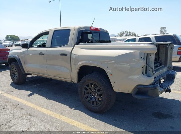 1GCPTEEK2P1262488 2023 CHEVROLET COLORADO Beige Rear left