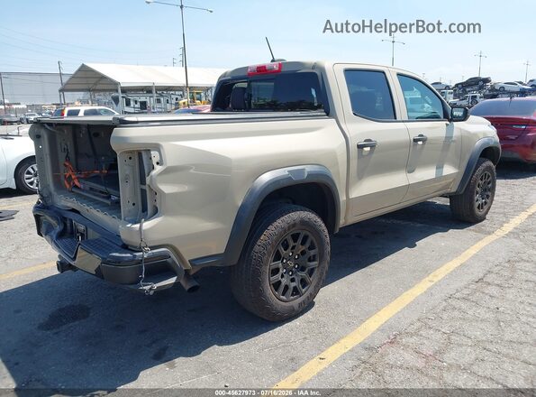 1GCPTEEK2P1262488 2023 CHEVROLET COLORADO Beige Rear right