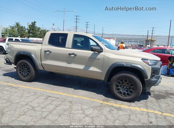 1GCPTEEK2P1262488 2023 CHEVROLET COLORADO Beige 360 interior view