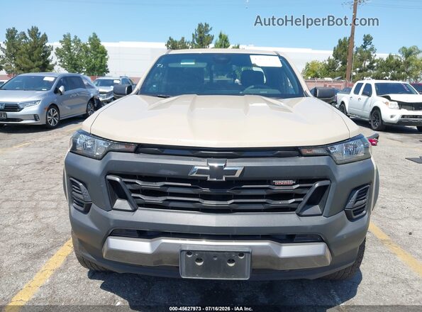 1GCPTEEK2P1262488 2023 CHEVROLET COLORADO Beige Rear interior view