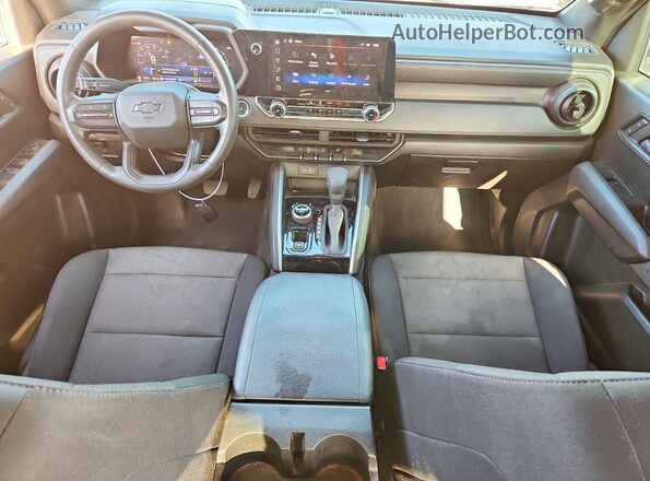 1GCPTEEK2R1188542 2024 CHEVROLET COLORADO Black Dashboard view