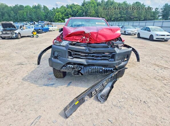 1GCPTEEK3P1129271 2023 CHEVROLET COLORADO Red Вид спереду