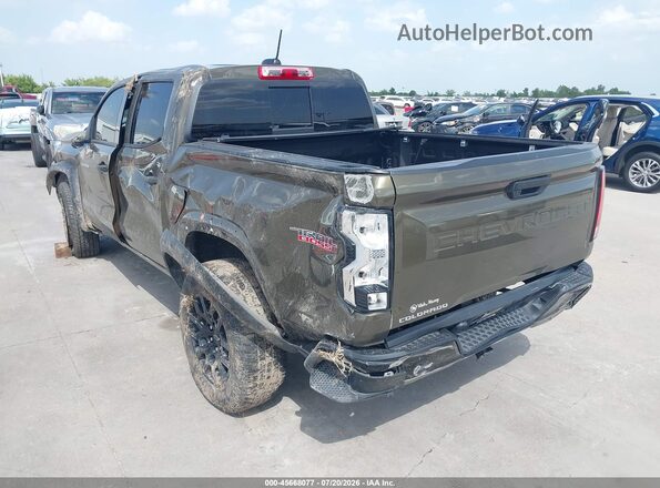1GCPTEEK4R1144526 2024 CHEVROLET COLORADO Green უკანა მარცხენა