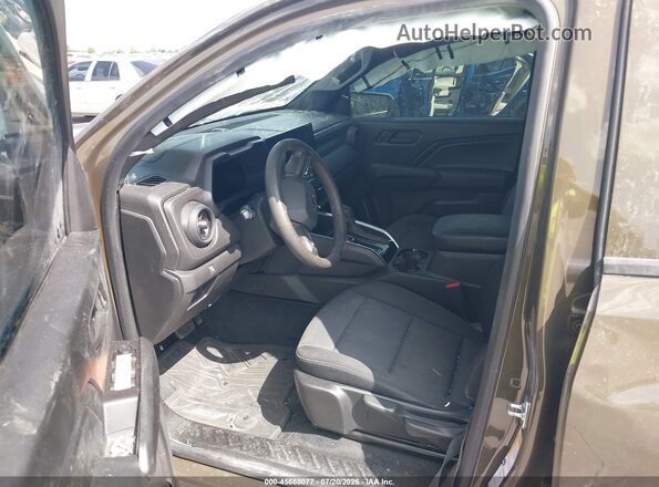 1GCPTEEK4R1144526 2024 CHEVROLET COLORADO Green წინა სალონის ხედი