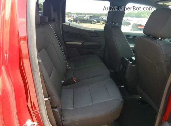 1GCPTEEK5P1173868 2023 CHEVROLET COLORADO Red Rear seats view