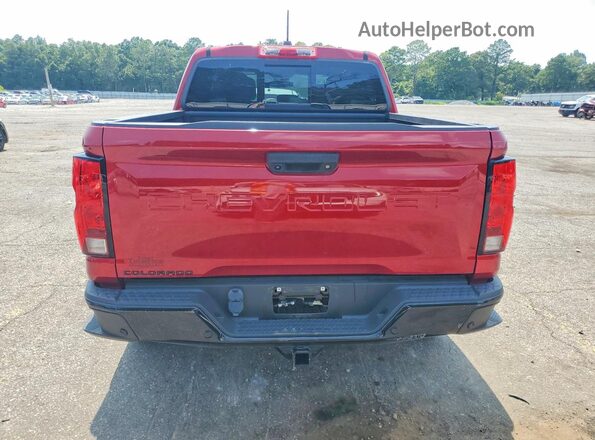 1GCPTEEK5P1173868 2023 CHEVROLET COLORADO Red Rear view