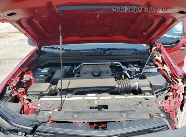1GCPTEEK5P1173868 2023 CHEVROLET COLORADO Red Rear interior view