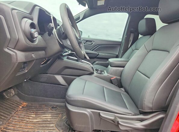 1GCPTEEK6R1285372 2024 CHEVROLET COLORADO Burgundy წინა სალონის ხედი