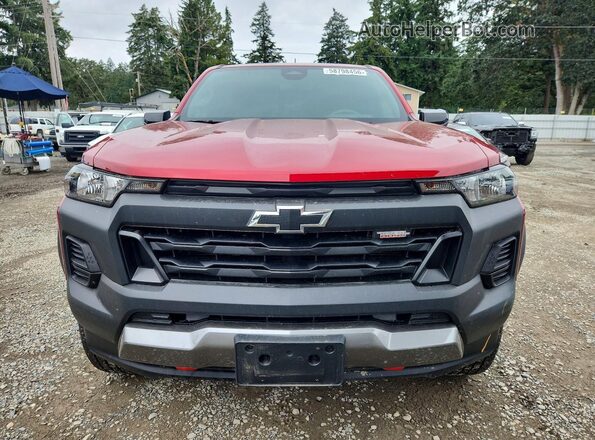 1GCPTEEK6R1285372 2024 CHEVROLET COLORADO Burgundy წინა ხედი
