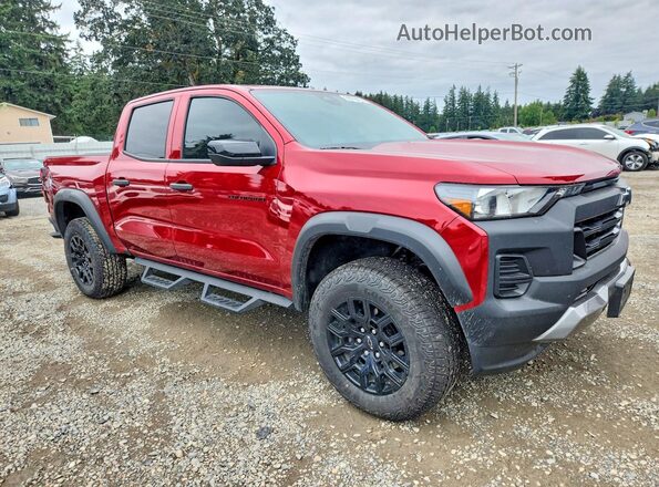 1GCPTEEK6R1285372 2024 CHEVROLET COLORADO Burgundy წინა მარჯვენა