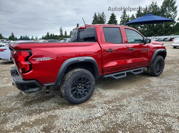 1GCPTEEK6R1285372 2024 CHEVROLET COLORADO Burgundy უკანა მარჯვენა