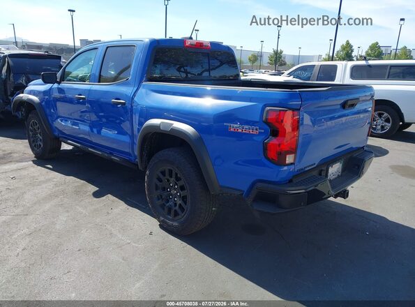 1GCPTEEK6S1187237 2025 CHEVROLET COLORADO Blue Tył lewy