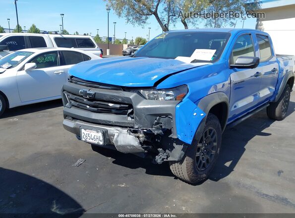 1GCPTEEK6S1187237 2025 CHEVROLET COLORADO Blue Widok z przodu