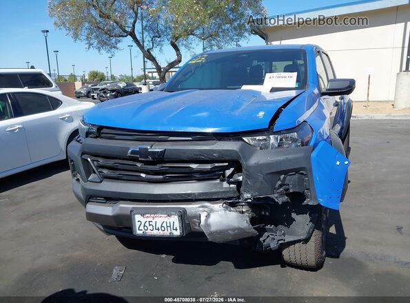 1GCPTEEK6S1187237 2025 CHEVROLET COLORADO Blue Widok wnętrza z tyłu