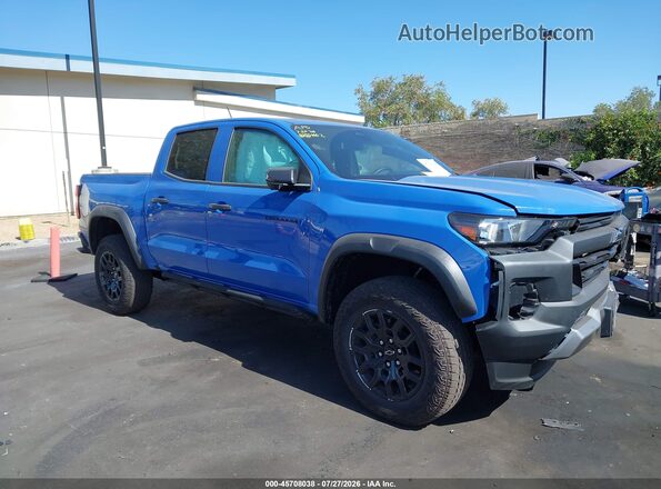 1GCPTEEK6S1187237 2025 CHEVROLET COLORADO Blue Widok wnętrza 360 stopni