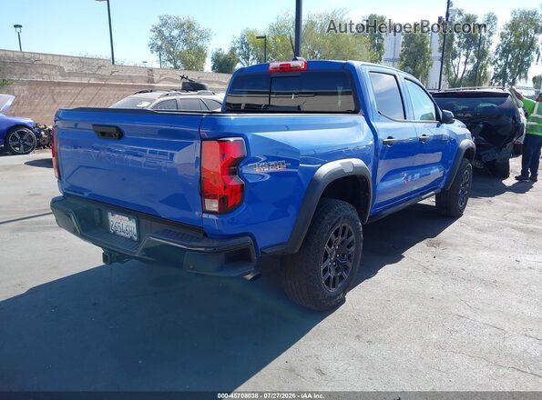 1GCPTEEK6S1187237 2025 CHEVROLET COLORADO Blue Tył prawy