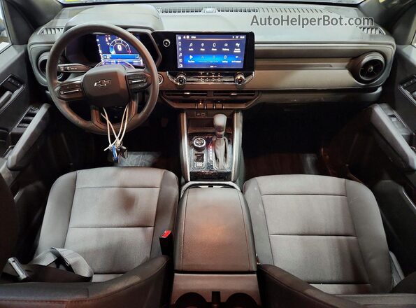 1GCPTEEK7P1160460 2023 CHEVROLET COLORADO Золотой Вид панели приборов