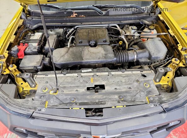 1GCPTEEK7P1160460 2023 CHEVROLET COLORADO Золотой Вид задней части салона