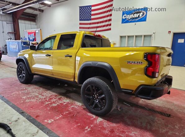 1GCPTEEK7P1160460 2023 CHEVROLET COLORADO Золотой Задняя левая четверть