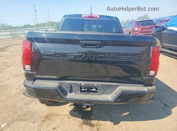 1GCPTEEKXR1301542 2024 CHEVROLET COLORADO Black უკანა ხედი