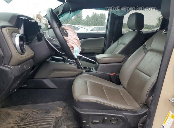 1GCPTFEK5P1267853 2023 CHEVROLET COLORADO Tan Вид салону спереду