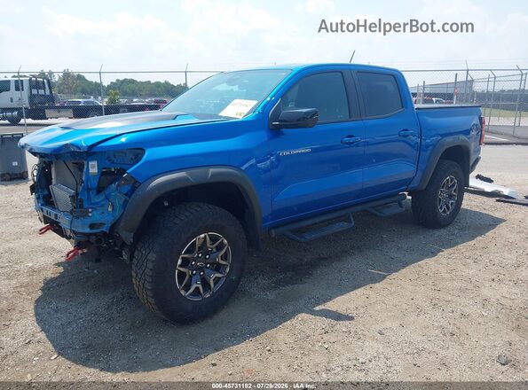 1GCPTFEK8R1233795 2024 CHEVROLET COLORADO Blue Front left