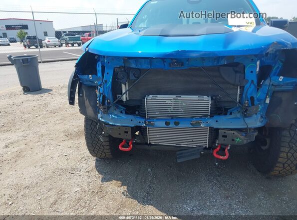 1GCPTFEK8R1233795 2024 CHEVROLET COLORADO Blue Front view