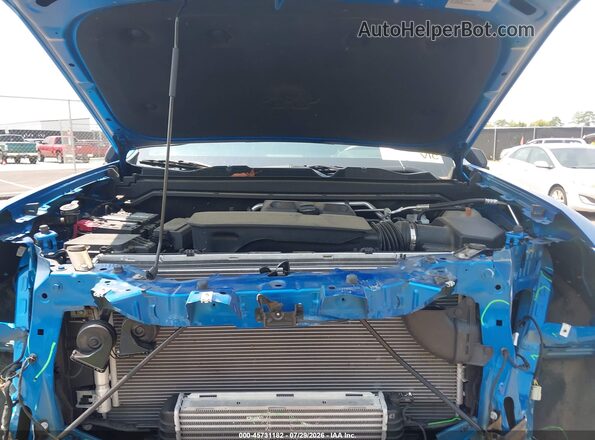 1GCPTFEK8R1233795 2024 CHEVROLET COLORADO Blue Rear view