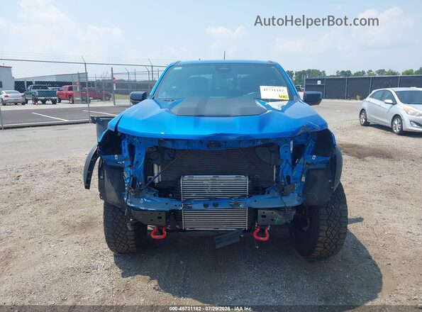 1GCPTFEK8R1233795 2024 CHEVROLET COLORADO Blue Rear interior view