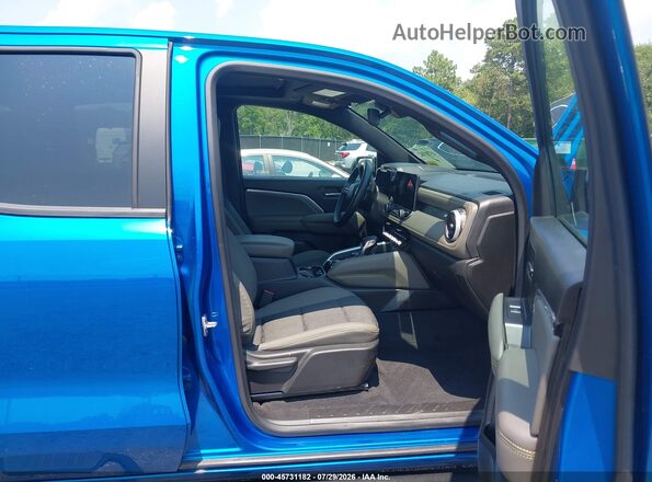 1GCPTFEK8R1233795 2024 CHEVROLET COLORADO Blue Front interior view