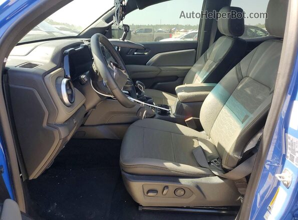 1GCPTFEKXS1203008 2025 CHEVROLET COLORADO Blue Front interior view