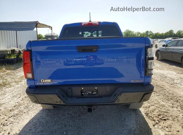 1GCPTFEKXS1203008 2025 CHEVROLET COLORADO Blue Rear view