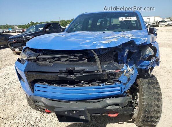 1GCPTFEKXS1203008 2025 CHEVROLET COLORADO Blue Front view